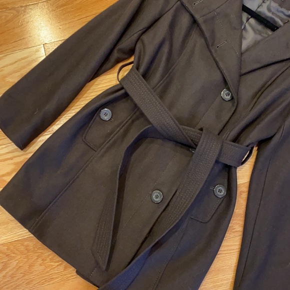 Nine West 3/4 length wool coat - Picture 3 of 8